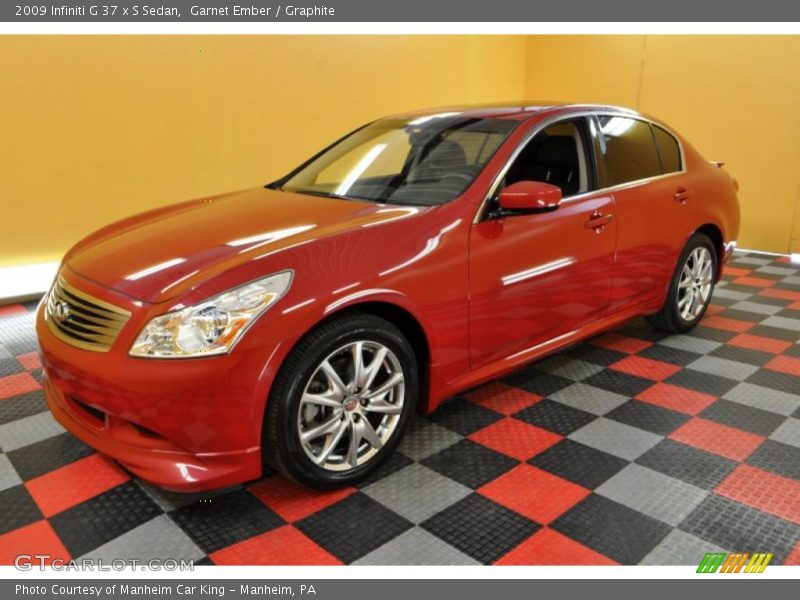  2009 G 37 x S Sedan Garnet Ember