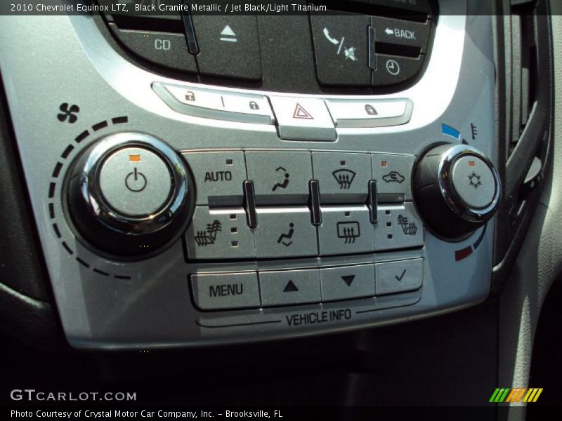 Black Granite Metallic / Jet Black/Light Titanium 2010 Chevrolet Equinox LTZ