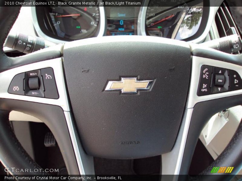 Black Granite Metallic / Jet Black/Light Titanium 2010 Chevrolet Equinox LTZ