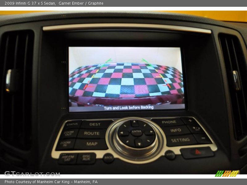 Garnet Ember / Graphite 2009 Infiniti G 37 x S Sedan