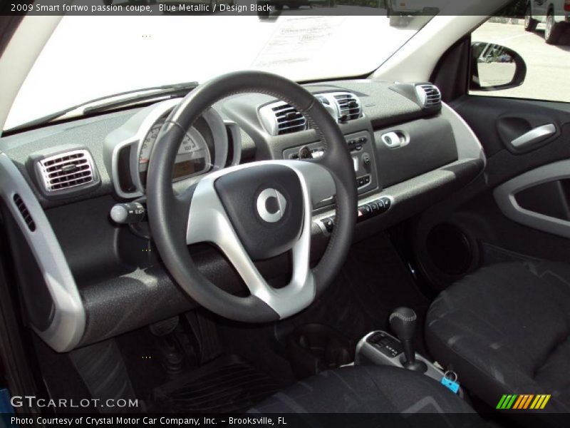 Blue Metallic / Design Black 2009 Smart fortwo passion coupe