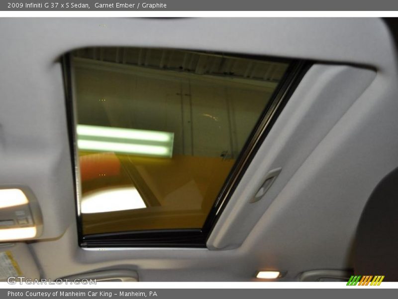 Garnet Ember / Graphite 2009 Infiniti G 37 x S Sedan
