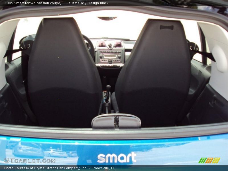 Blue Metallic / Design Black 2009 Smart fortwo passion coupe