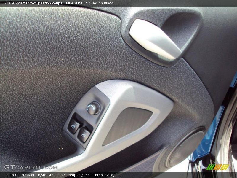Blue Metallic / Design Black 2009 Smart fortwo passion coupe
