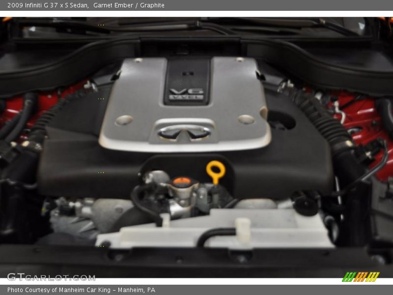 Garnet Ember / Graphite 2009 Infiniti G 37 x S Sedan