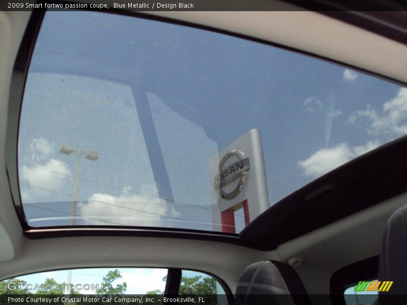 Blue Metallic / Design Black 2009 Smart fortwo passion coupe