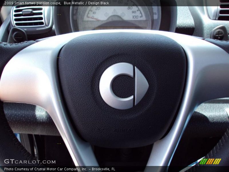 Blue Metallic / Design Black 2009 Smart fortwo passion coupe