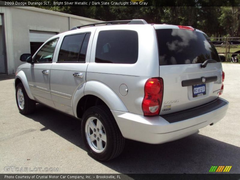 Bright Silver Metallic / Dark Slate Gray/Light Slate Gray 2009 Dodge Durango SLT