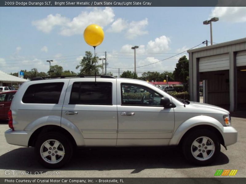 Bright Silver Metallic / Dark Slate Gray/Light Slate Gray 2009 Dodge Durango SLT