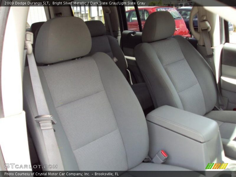 Bright Silver Metallic / Dark Slate Gray/Light Slate Gray 2009 Dodge Durango SLT