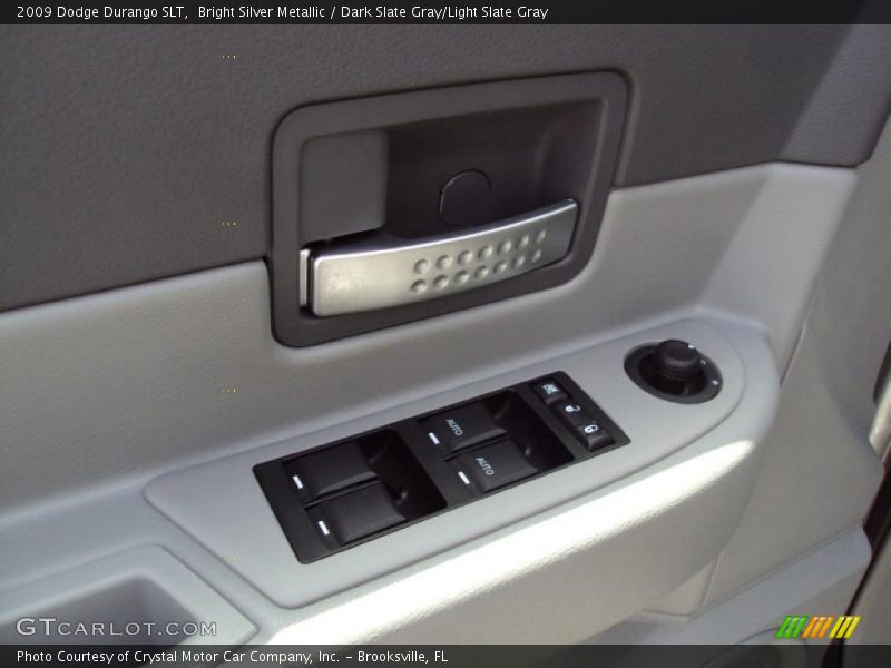 Bright Silver Metallic / Dark Slate Gray/Light Slate Gray 2009 Dodge Durango SLT