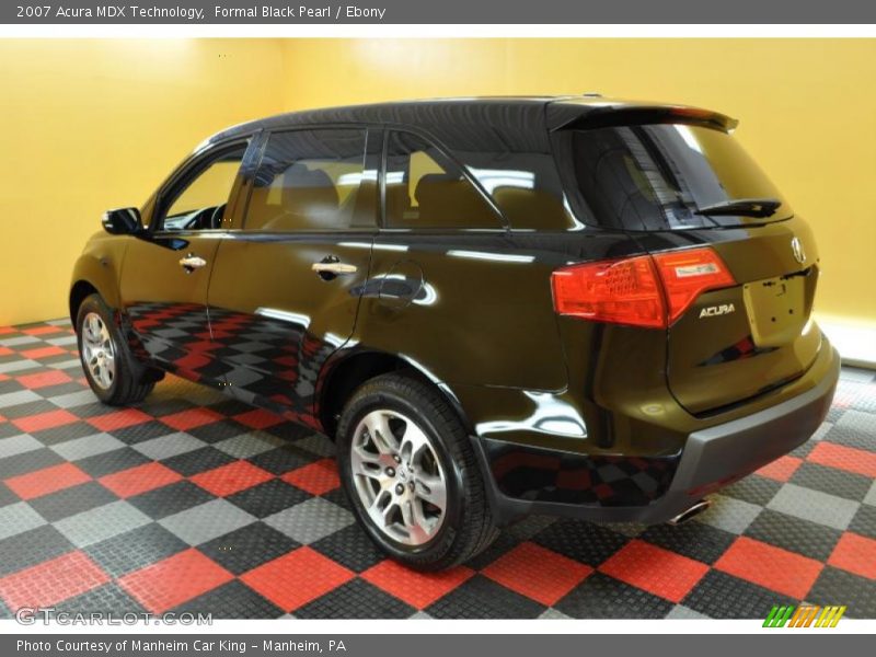 Formal Black Pearl / Ebony 2007 Acura MDX Technology