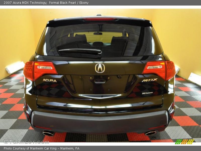 Formal Black Pearl / Ebony 2007 Acura MDX Technology