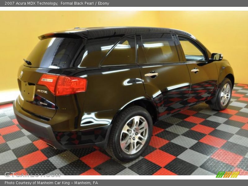 Formal Black Pearl / Ebony 2007 Acura MDX Technology