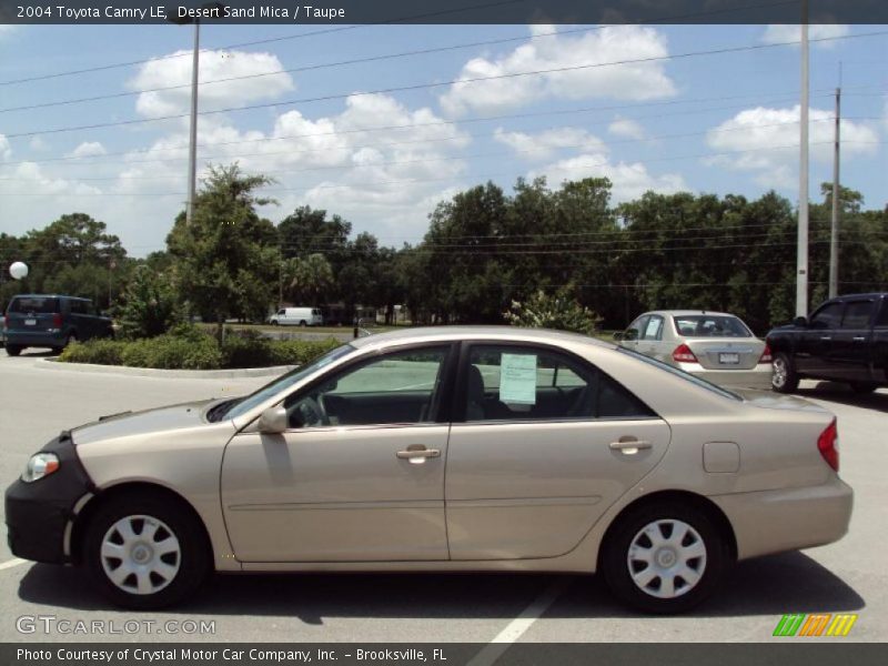 Desert Sand Mica / Taupe 2004 Toyota Camry LE