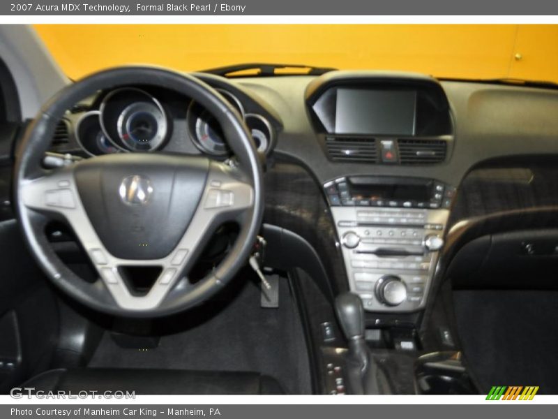 Formal Black Pearl / Ebony 2007 Acura MDX Technology