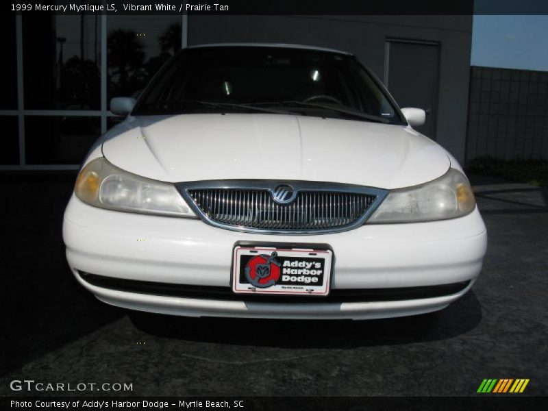 Vibrant White / Prairie Tan 1999 Mercury Mystique LS