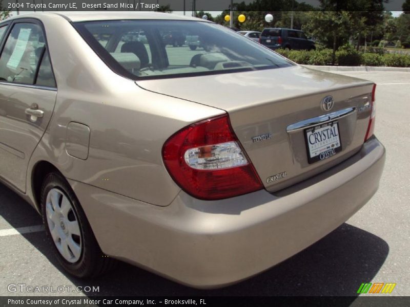 Desert Sand Mica / Taupe 2004 Toyota Camry LE