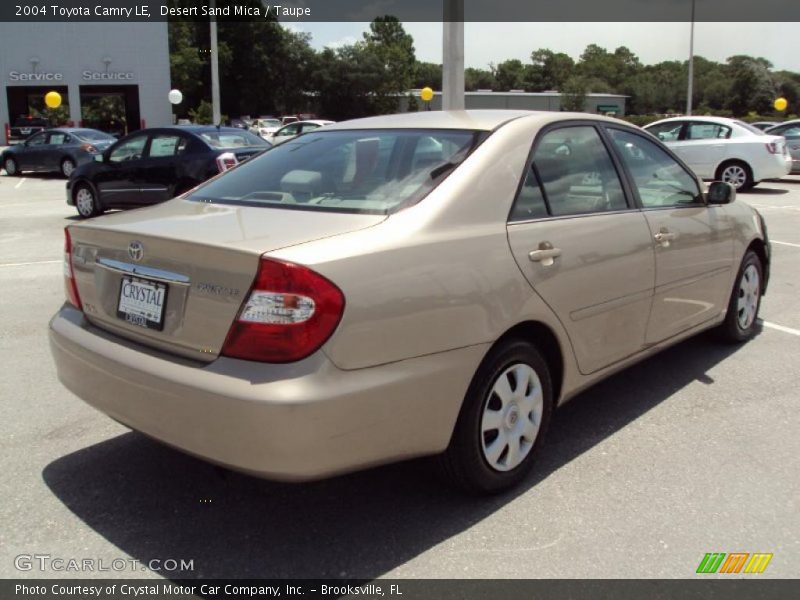 Desert Sand Mica / Taupe 2004 Toyota Camry LE