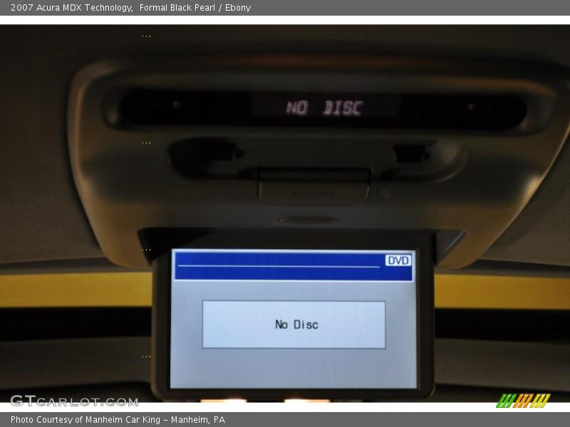 Formal Black Pearl / Ebony 2007 Acura MDX Technology