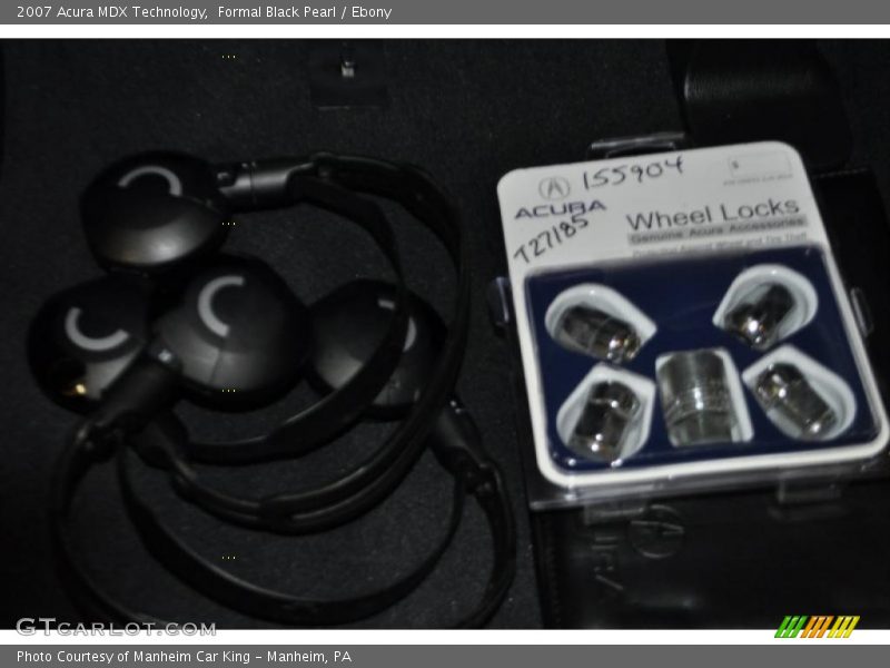 Formal Black Pearl / Ebony 2007 Acura MDX Technology