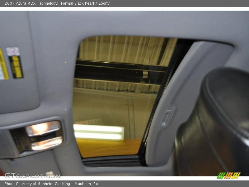 Formal Black Pearl / Ebony 2007 Acura MDX Technology