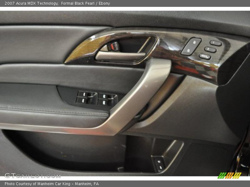 Formal Black Pearl / Ebony 2007 Acura MDX Technology