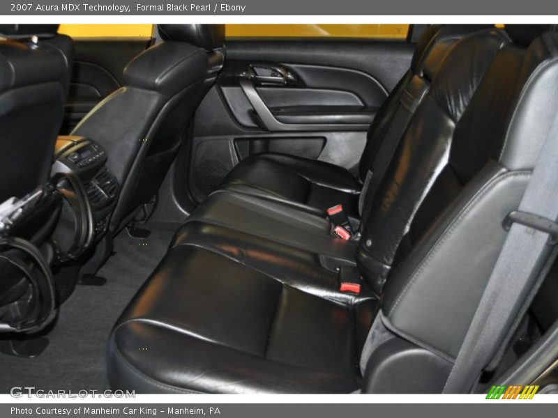 Formal Black Pearl / Ebony 2007 Acura MDX Technology