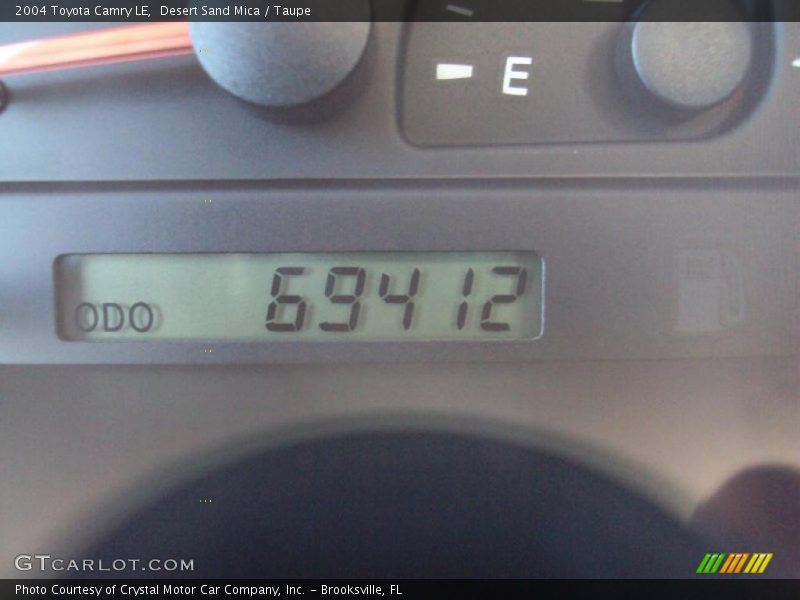 Desert Sand Mica / Taupe 2004 Toyota Camry LE