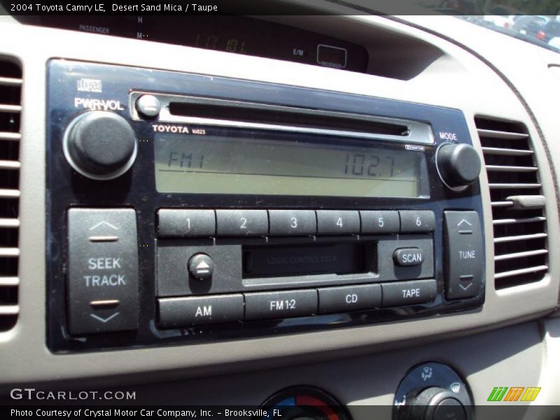 Desert Sand Mica / Taupe 2004 Toyota Camry LE
