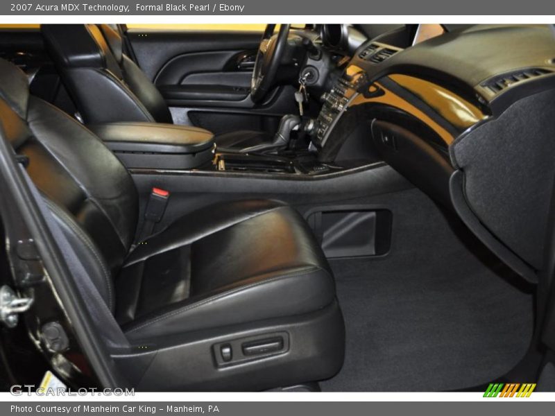 Formal Black Pearl / Ebony 2007 Acura MDX Technology