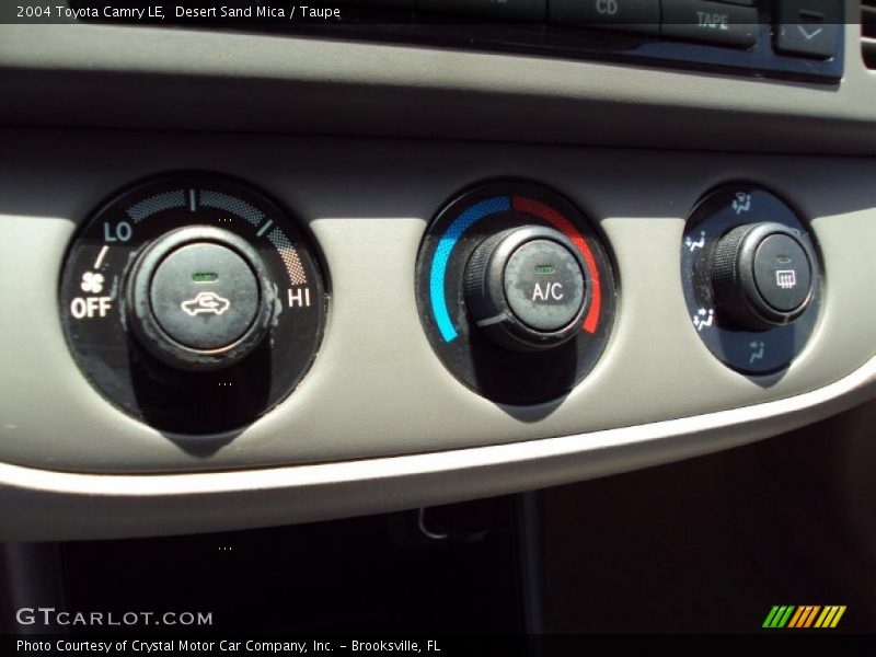 Desert Sand Mica / Taupe 2004 Toyota Camry LE