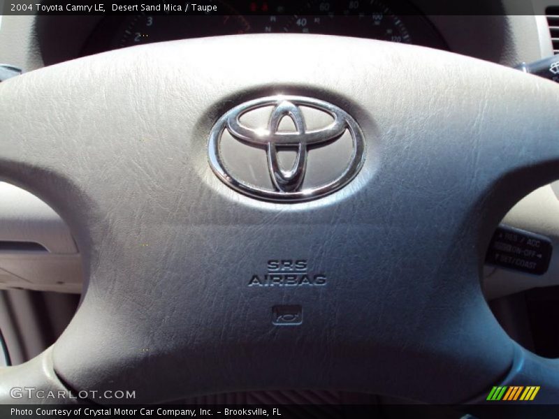 Desert Sand Mica / Taupe 2004 Toyota Camry LE