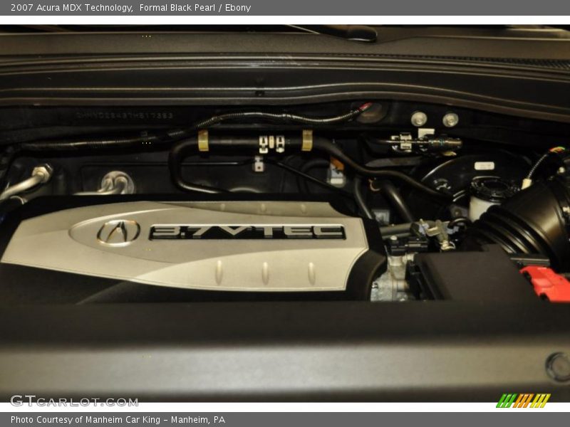 Formal Black Pearl / Ebony 2007 Acura MDX Technology