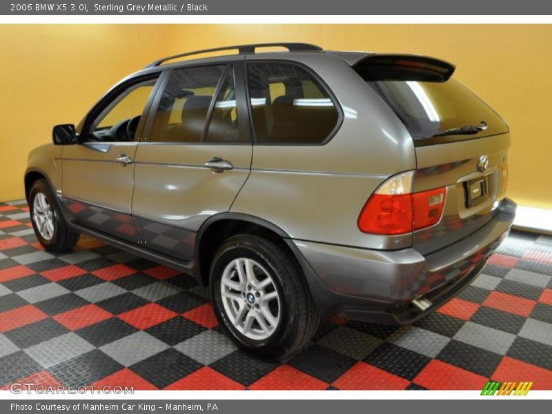 Sterling Grey Metallic / Black 2006 BMW X5 3.0i
