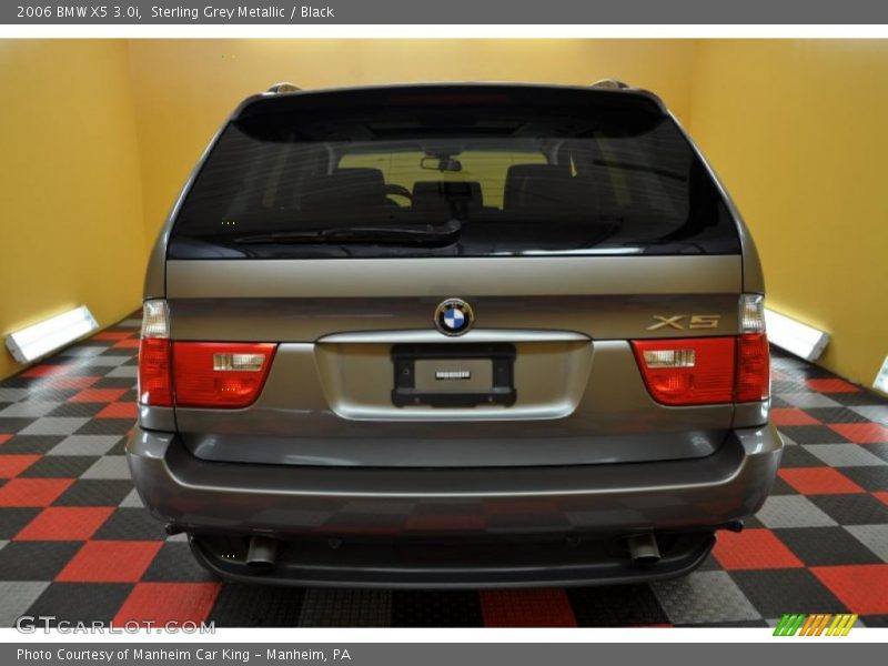 Sterling Grey Metallic / Black 2006 BMW X5 3.0i