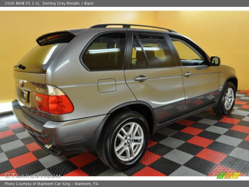 Sterling Grey Metallic / Black 2006 BMW X5 3.0i
