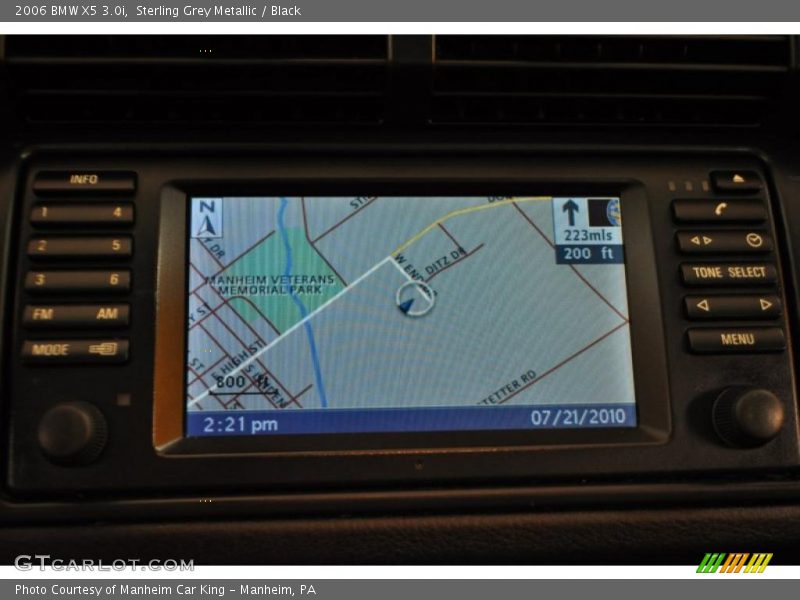 Sterling Grey Metallic / Black 2006 BMW X5 3.0i