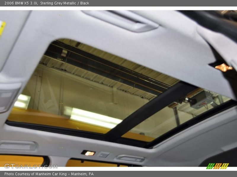 Sterling Grey Metallic / Black 2006 BMW X5 3.0i