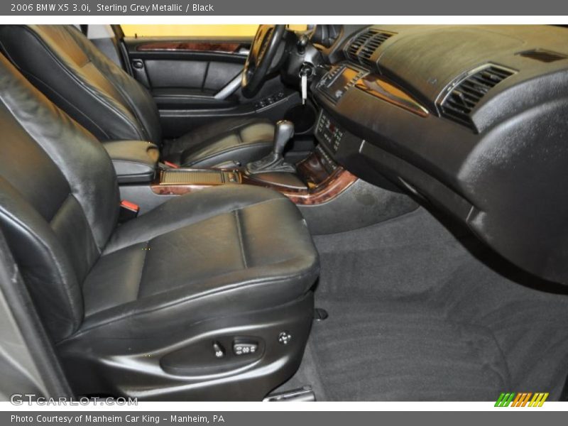 Sterling Grey Metallic / Black 2006 BMW X5 3.0i