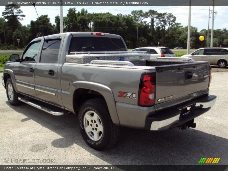 Graystone Metallic / Medium Gray 2006 Chevrolet Silverado 1500 Z71 Crew Cab 4x4