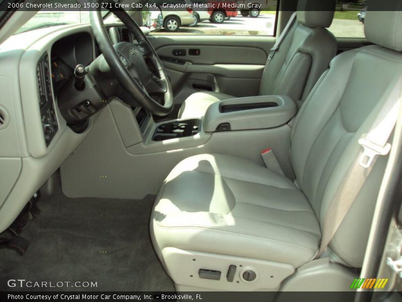 Graystone Metallic / Medium Gray 2006 Chevrolet Silverado 1500 Z71 Crew Cab 4x4