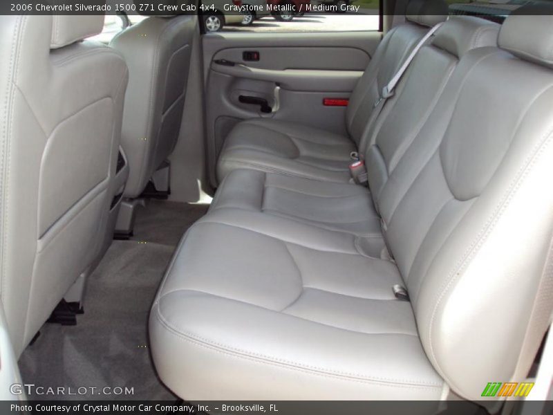 Graystone Metallic / Medium Gray 2006 Chevrolet Silverado 1500 Z71 Crew Cab 4x4