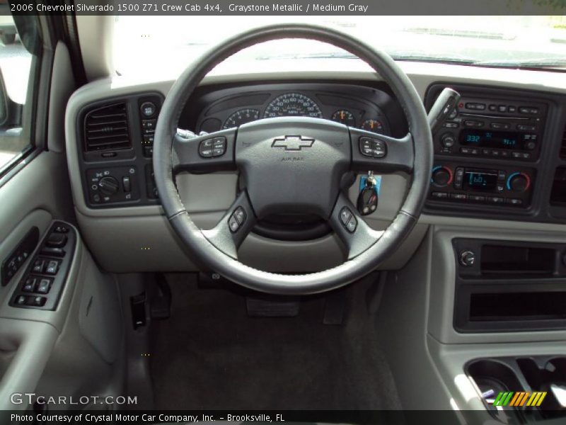 Graystone Metallic / Medium Gray 2006 Chevrolet Silverado 1500 Z71 Crew Cab 4x4