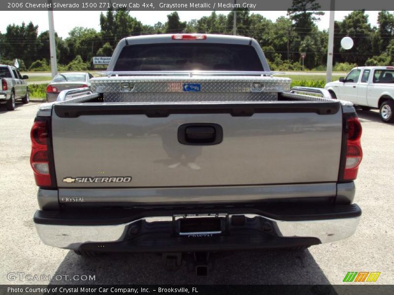 Graystone Metallic / Medium Gray 2006 Chevrolet Silverado 1500 Z71 Crew Cab 4x4