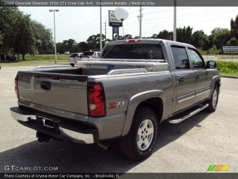 Graystone Metallic / Medium Gray 2006 Chevrolet Silverado 1500 Z71 Crew Cab 4x4