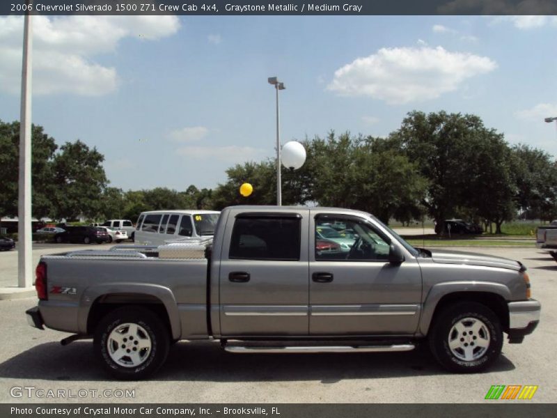 Graystone Metallic / Medium Gray 2006 Chevrolet Silverado 1500 Z71 Crew Cab 4x4