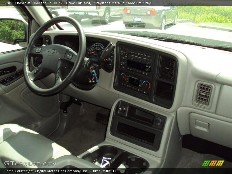 Graystone Metallic / Medium Gray 2006 Chevrolet Silverado 1500 Z71 Crew Cab 4x4