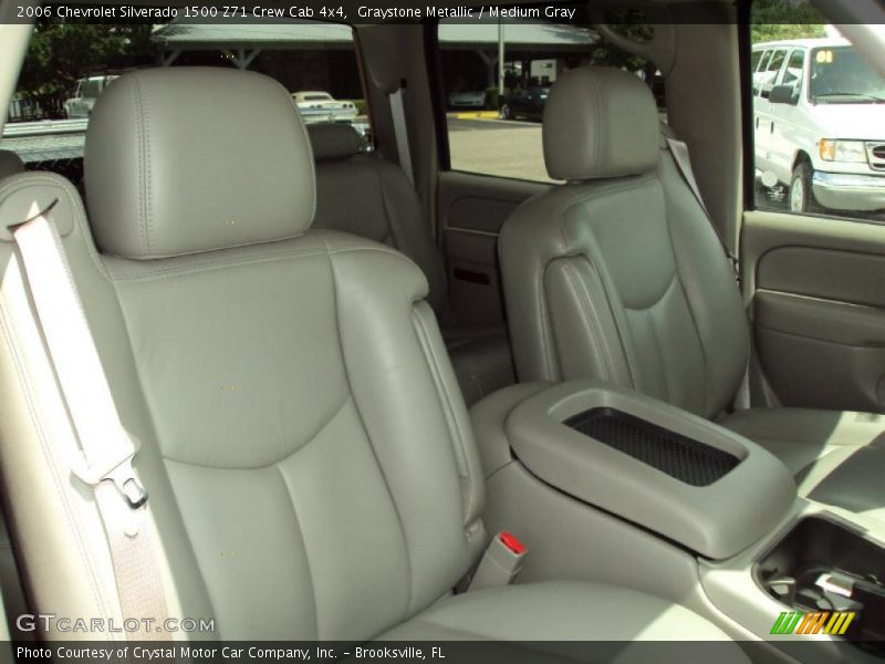 Graystone Metallic / Medium Gray 2006 Chevrolet Silverado 1500 Z71 Crew Cab 4x4