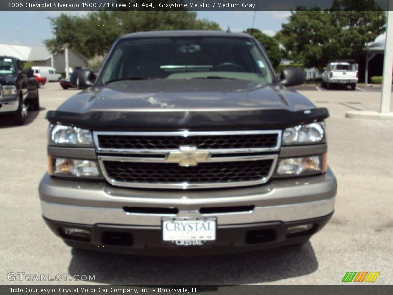 Graystone Metallic / Medium Gray 2006 Chevrolet Silverado 1500 Z71 Crew Cab 4x4